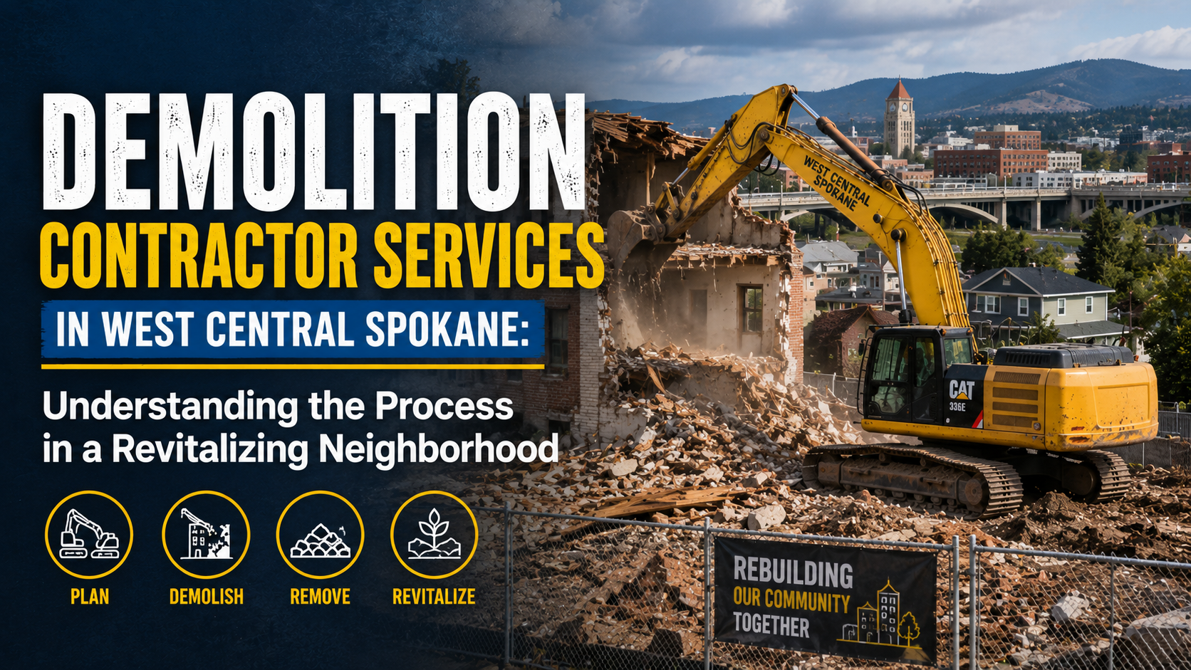 Demolition Contractor Services in West Central Spokane: Understanding the Process in a Revitalizing Neighborhood